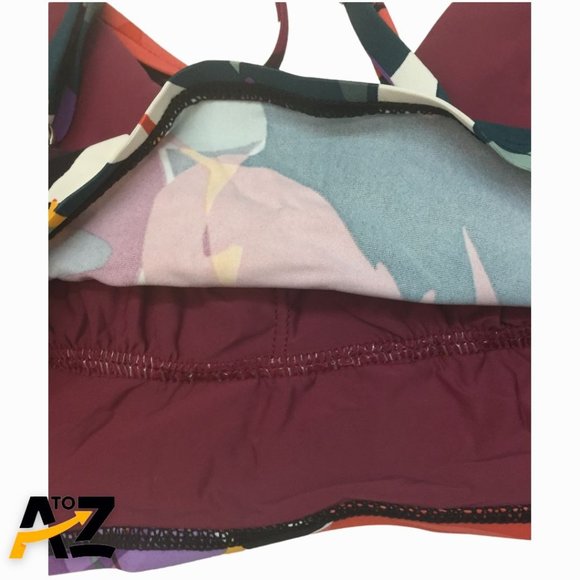 Women's Sea Angel Multi Colored Bikini Top Size XS - Picture 7 of 9